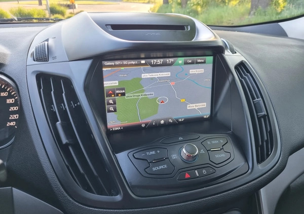 Ford Kuga cena 63900 przebieg: 86200, rok produkcji 2016 z Niepołomice małe 631